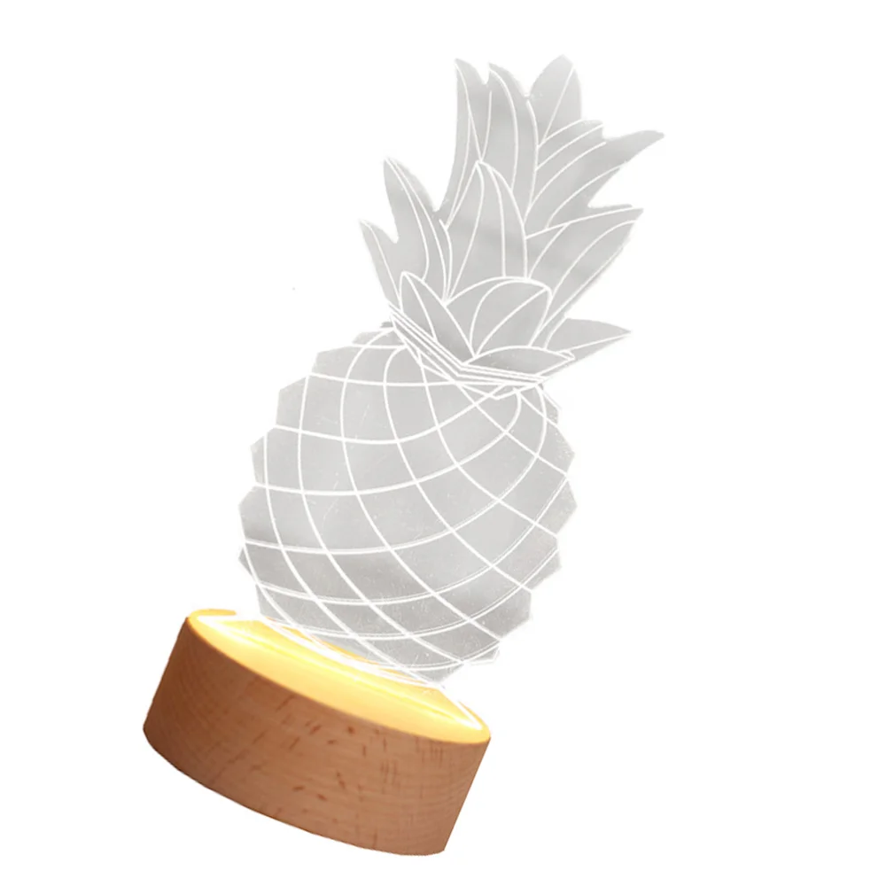 

Fantasy Pineapple Night Light Ornaments Creative Lamp Pineapple Modeling Night Lamp Pineapple Lamp Ornament Projector Table Lamp