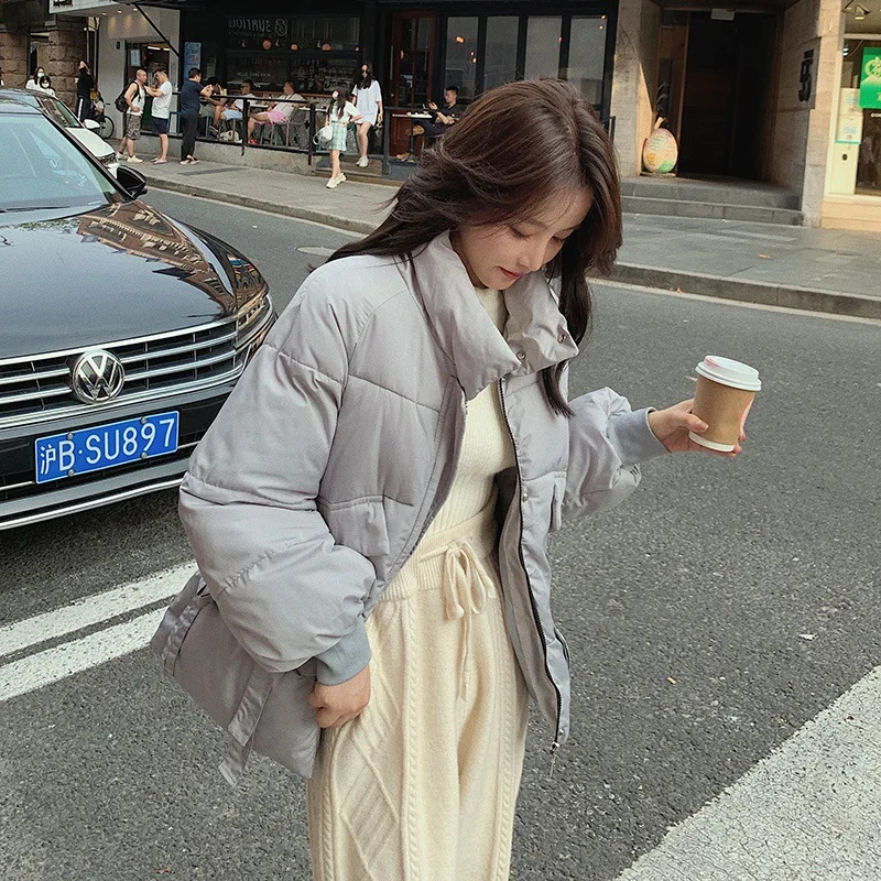 GLWOW зимнее женское пальто 2020 свободная теплая Женская куртка корейская мода