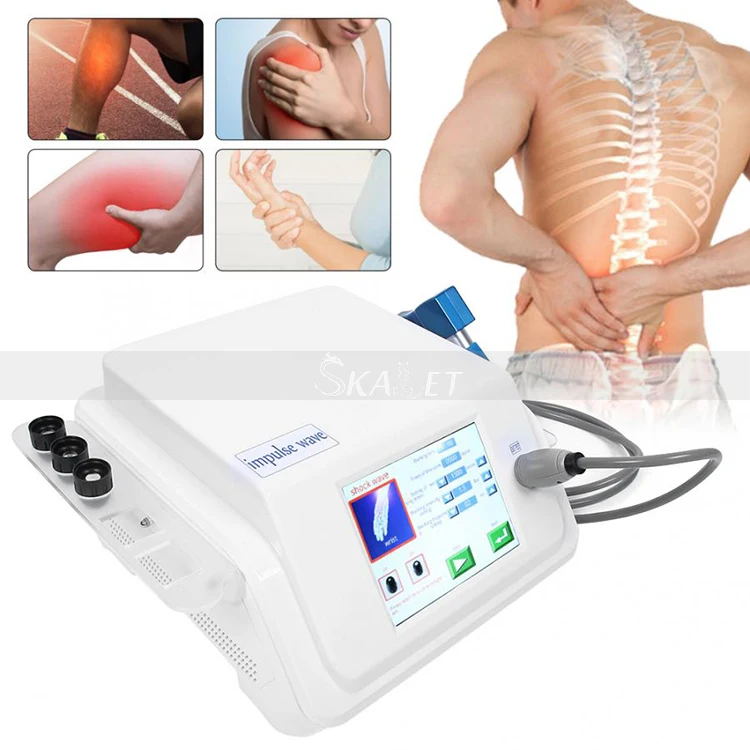 

High Effective 2021 Hot Sale Extracorporeal Pneumatic 5 Transmitters Joint Pain Removal Body Relax Shock Wave Machine