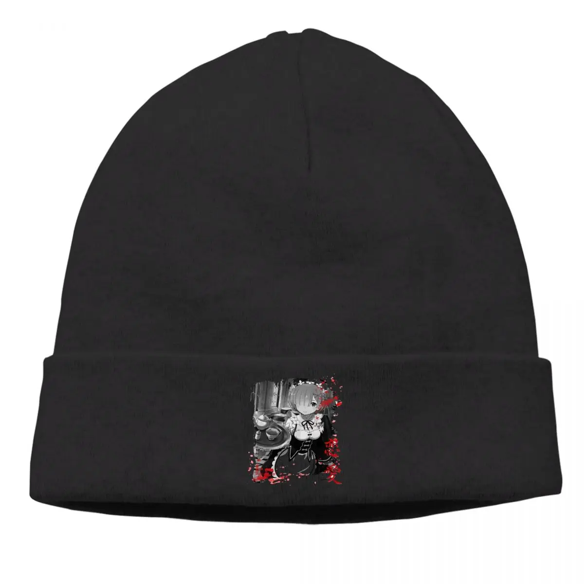 

ReZero Starting Life In Another World Pack TravNovels Outdoor Beanie Rem Classic Knitted Bonnet Special Skullies Caps Earmuffs