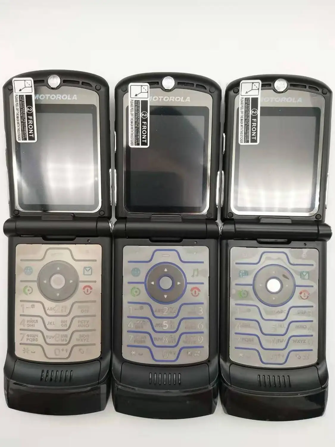 Хорошее качество Motorola Razr V3 мобильный телефон один год гарантии Восстановленный