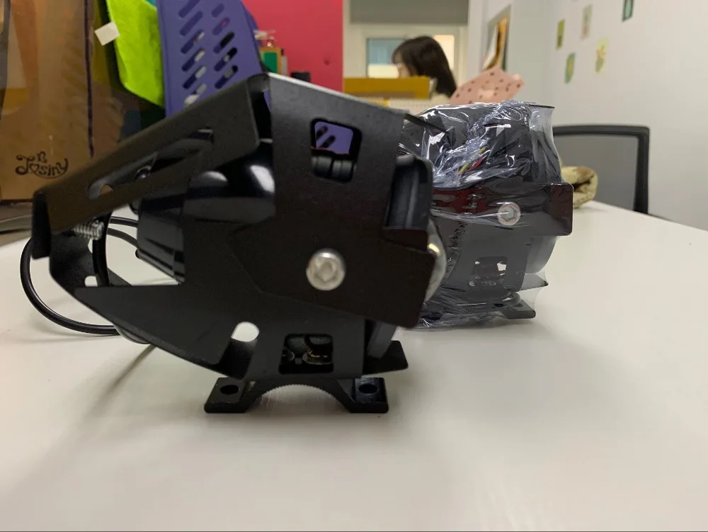 Wheelway глаза ангела фары мотоцикла светильник 2 шт. 12 V-80 V изменение головной светильник супер яркий фонарь светильник U7 лазерный светодиодный головной светильник