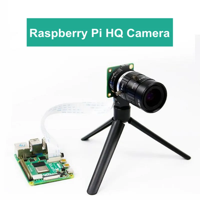 Высококачественный официальный модуль камеры Raspberry Pi HQ/6 мм широкоугольный