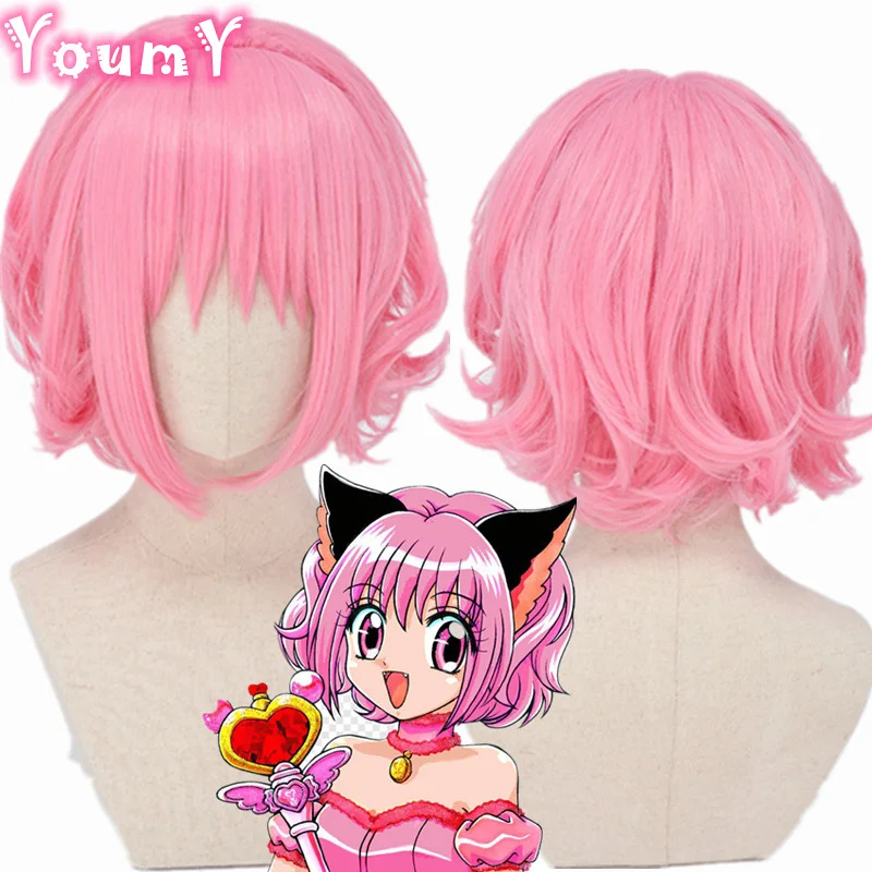 Парик Ichigo Momomiya для косплея из аниме Токио термостойкие синтетические короткие