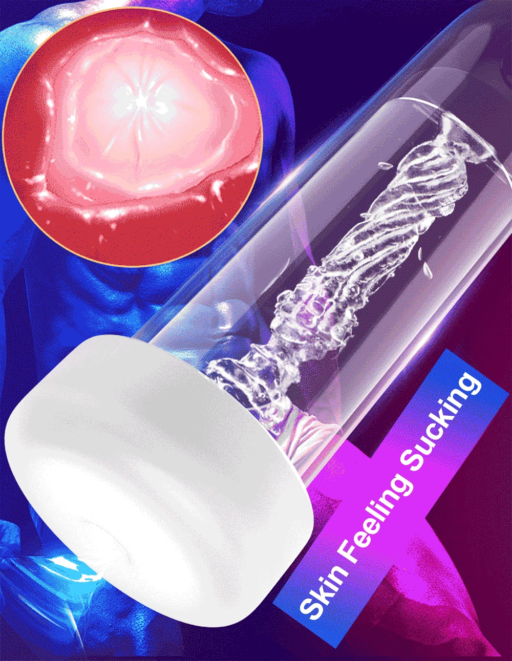 Помпа для пениса секс игрушки мужчин Мужской мастурбатор чашка увеличитель