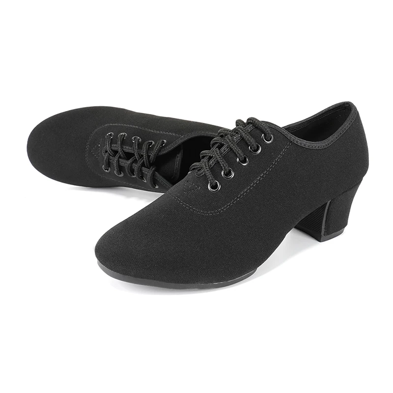 Обувь для латинских танцев Мужская обувь в стиле джаз эластичная ткань мягкая