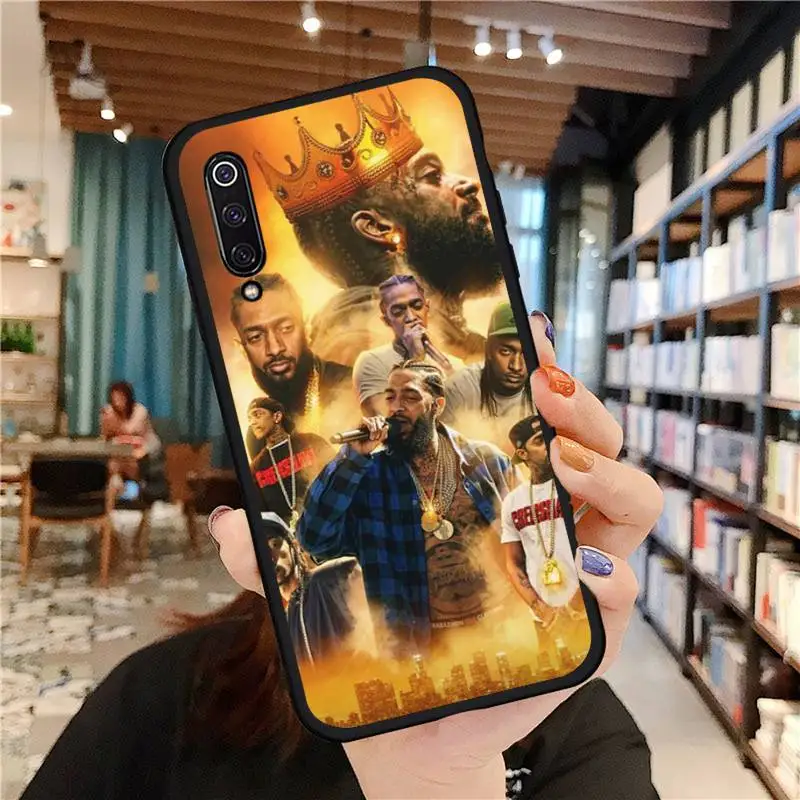 

Rapper Nipsey Hussle Phone Case For Xiaomi Redmi mi note 7 8t 9 9t 9s 8 10 10t 11 pro lite K20 max 3