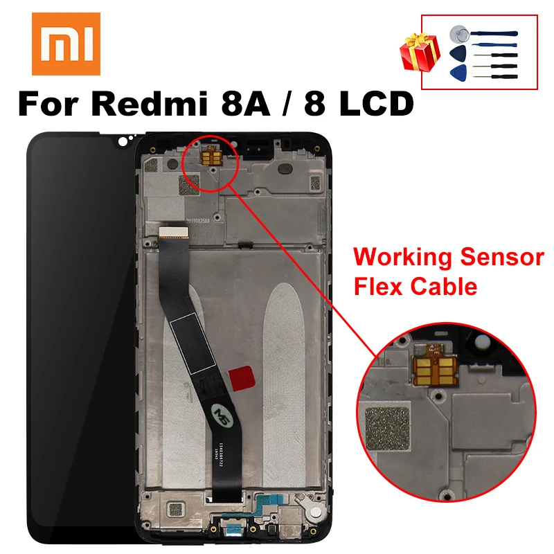 ЖК-дисплей 6 22 дюйма для Xiaomi Redmi 8 8A сенсорный экран с дигитайзером сборка запасные