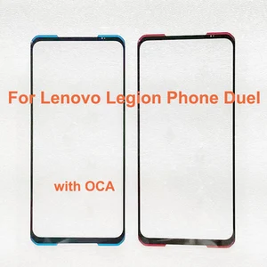 with oca for lenovo legion phone duel outer glass lens touchscreen touch screen legion pro 5g phone screen glass cover free global shipping