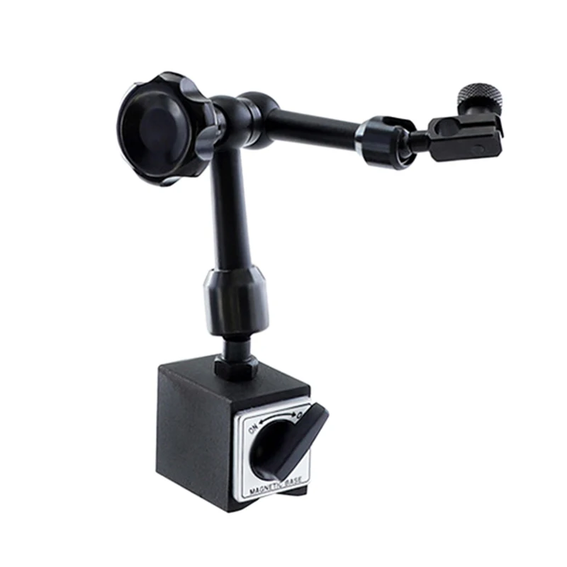 Мини Универсальный Регулируемый манометр стенд держатель магнитное основание