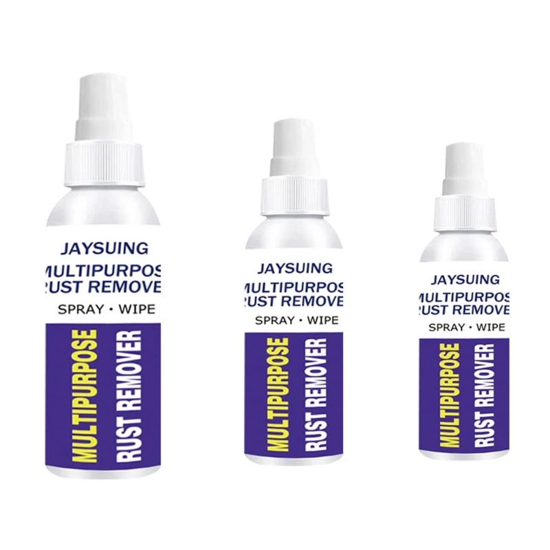 

30/50/100ml Iron Rust Cleaning Fluid Convenient Car Wheel Hub Rust Removal Spray Car Detailing Cleaning Spray