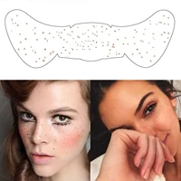 6pcs sexy fake freckles tattoo stickers freckles makeup stickers women make up accessories fashion makeup removable