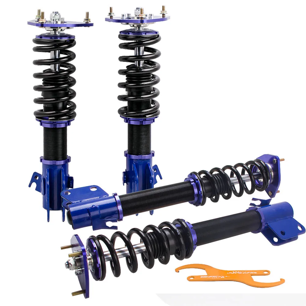Coilovers амортизатор подвески для Subaru Impreza WRX GDB 2002 2007 2004 STI 04 Saab 9 2X + Camber