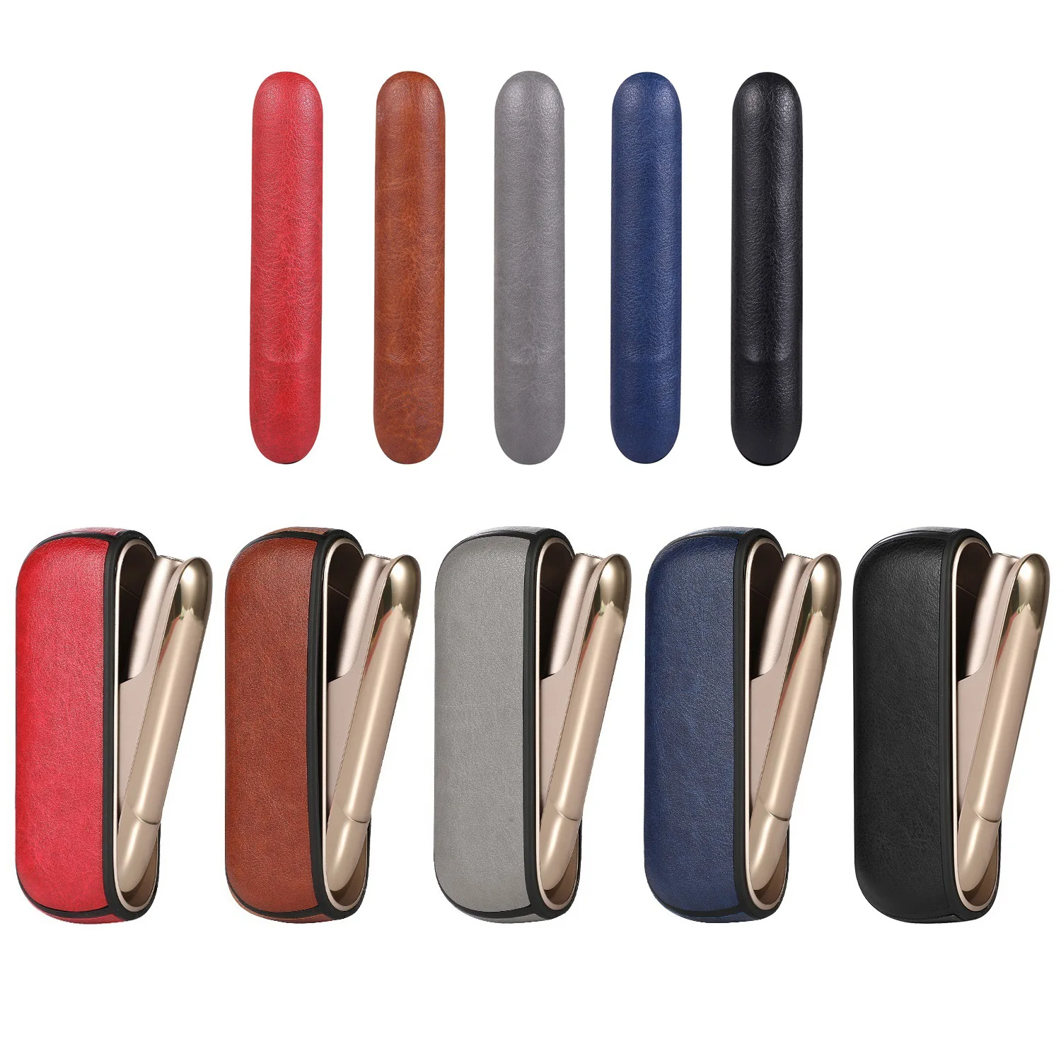 

Чехол для IQOS 3 Duo, из искусственной кожи, сменный, камуфляжный, мягкий, портативный, боковая крышка