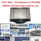 Антикоррозийный ноутбук Panasonic CF-53 cf 53 4 Гб CPU I5 CF53 Toughbook со стандартным жестким диском, все данные, автоматический ремонт, Alldata mi.ch.ll atsg