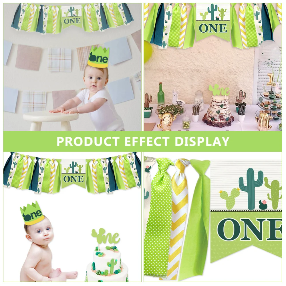 

1 Set Mexico Birthday Party Props Cake Toppers Banner Hat Party Ornaments