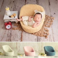 newborn photography props silicone sofa bed full moon baby photo props studio fotografia accessories infant photo shooting chair
