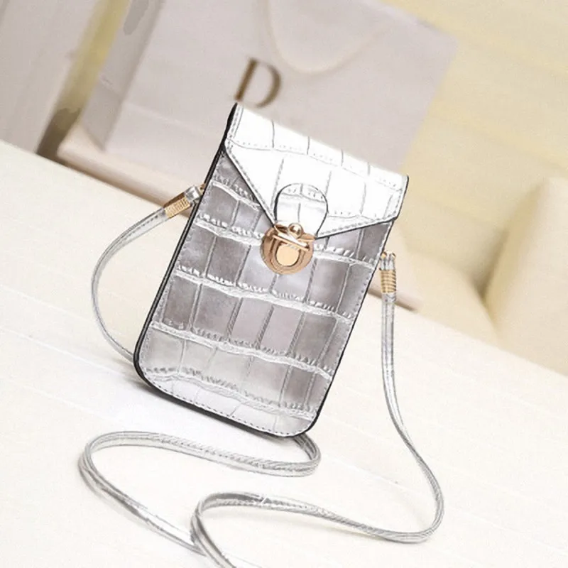 Women's mobile phone bag new summer Ladies coin purse vertical women's crossbody mini tide plus shoulder 735 | Багаж и сумки