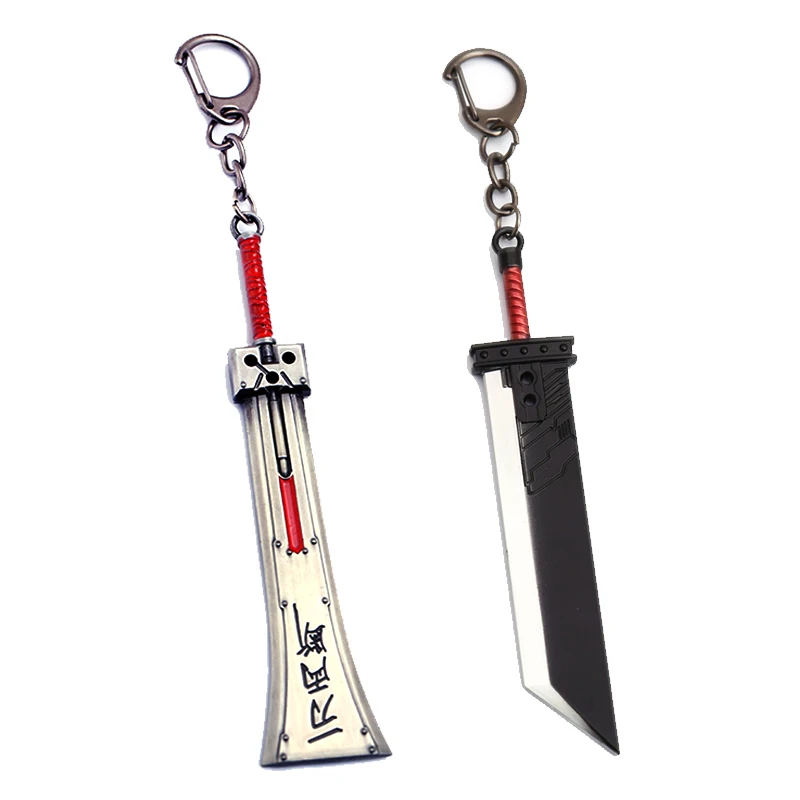 

Fashion Game Anime Movies Keychain Metal Sword Chaveiro Keyrings car Key Chain Jewelry llaveros