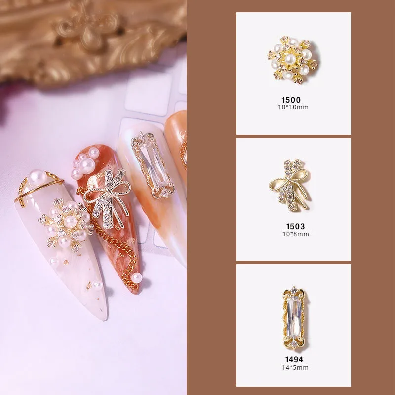 1 шт. украшения для ногтей из сплава циркония роскошные стразы мобильных Медведь