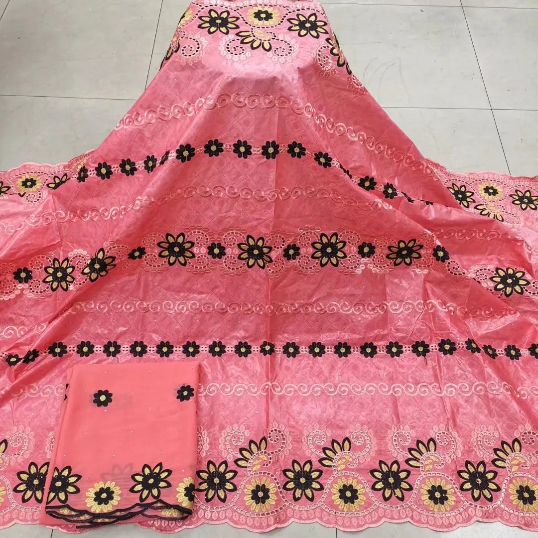 Модная раковина богатые ткани хлопчатобумажная вышивка сухие кружева