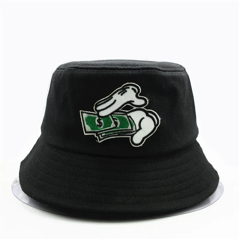 Панама из 2021 хлопка с ручной вышивкой шляпа рыбака уличная дорожная от солнца