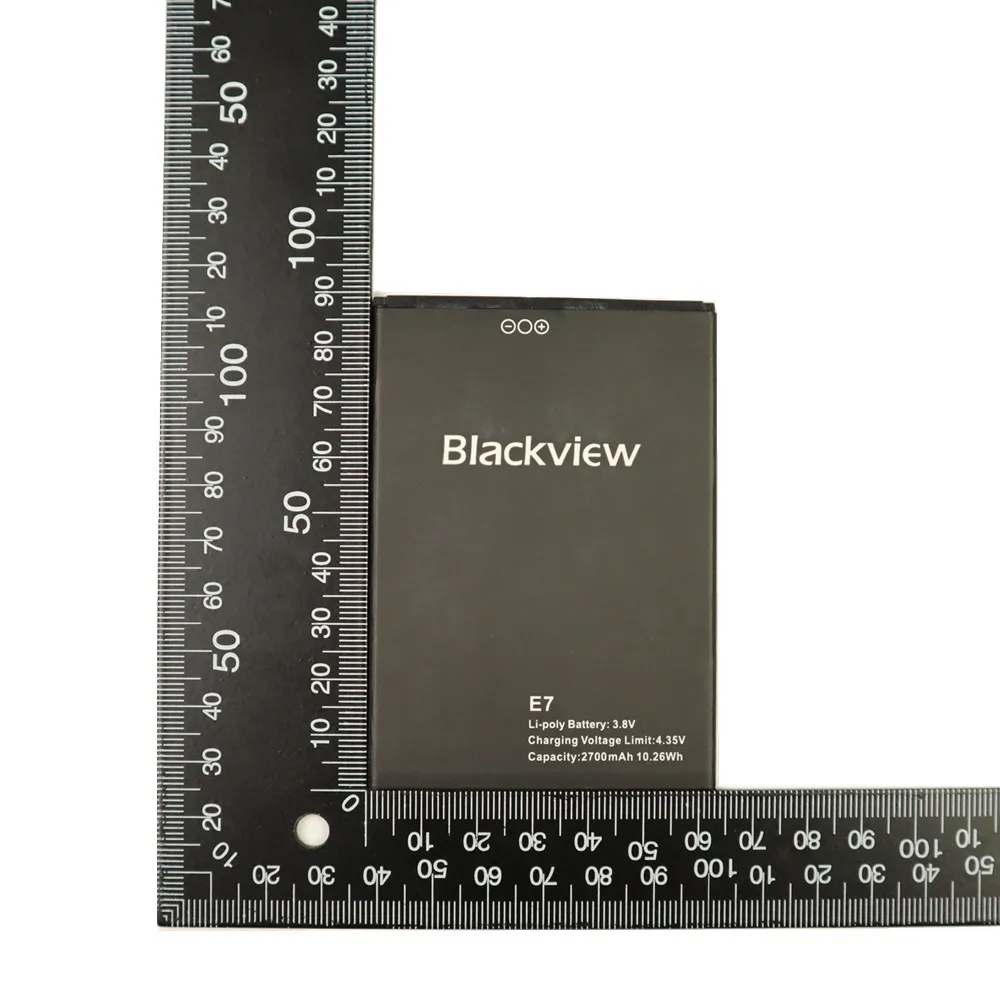 100% Оригинальная замена батареи Blackview E7/E7S 2700 мАч на задней стороне для E7S в наличии.