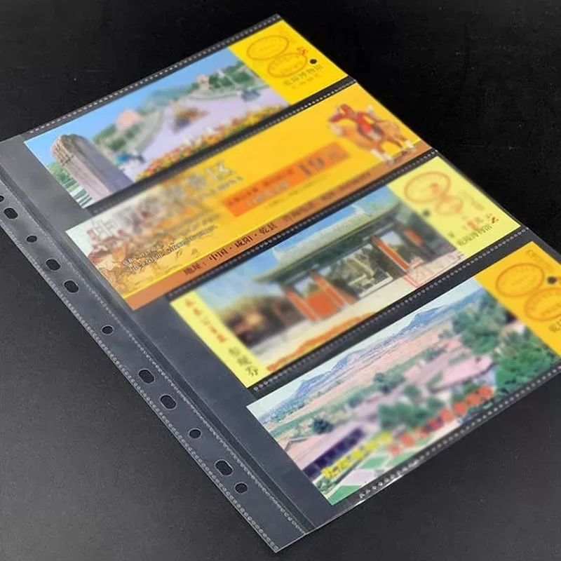 Прозрачный лист для документов формата A4 с 11 отверстиями 20 шт./лот | Канцтовары