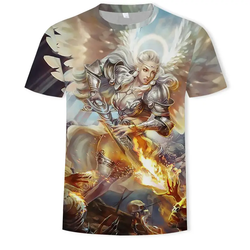 2020 одежда с 3D принтом для детей Сексуальная футболка летняя модная унисекс