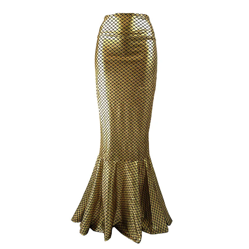 

2020 Summer Women Skirt Trumpet Sexy Party Skirt Mermaid Empire Solid Casual Elegant