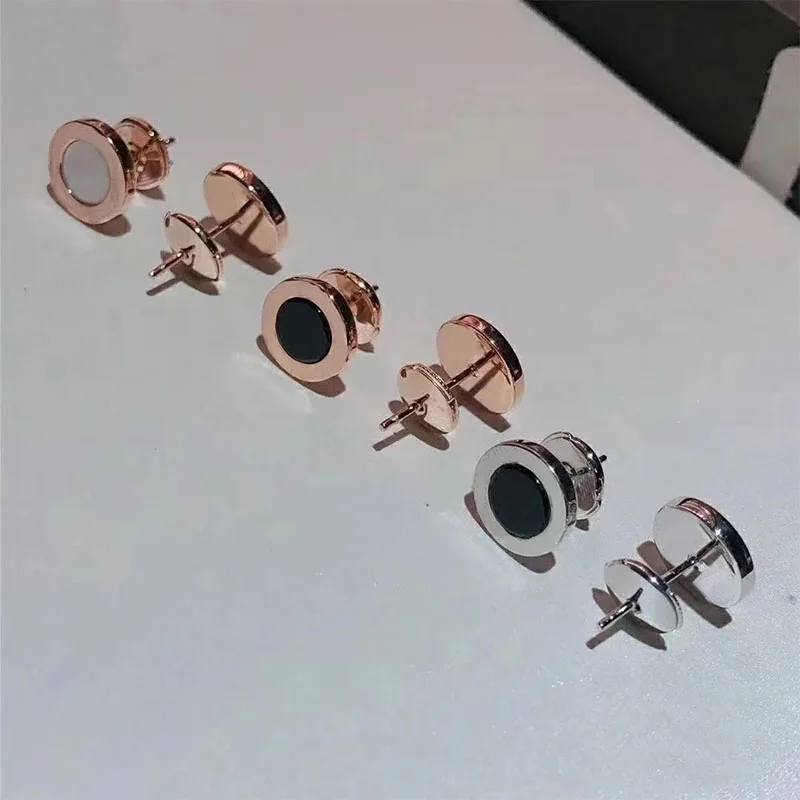 

BV fashion simple earrings S925 sterling silver make girls like gifts
