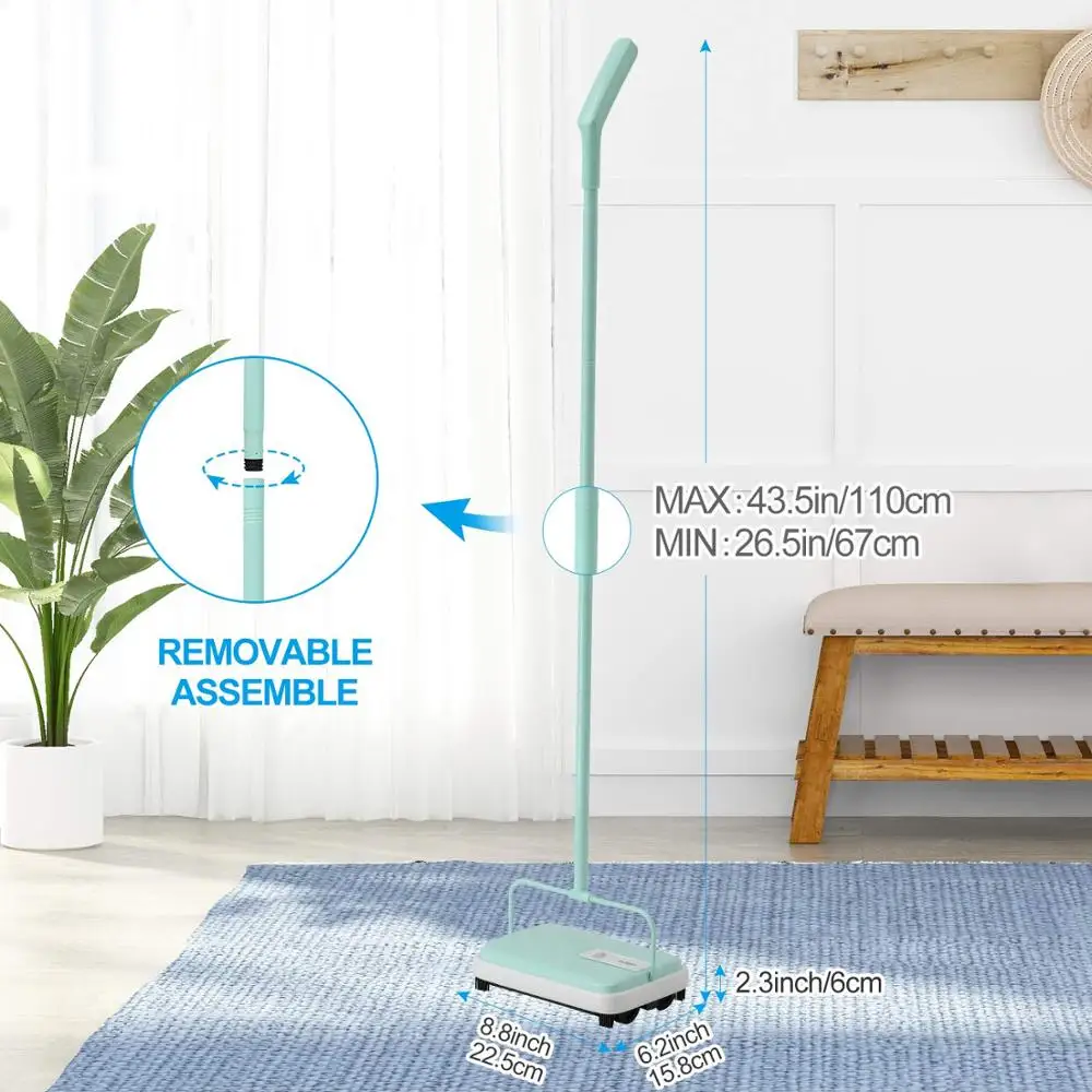 Автоматическая щетка для чистки ковров Eyliden ручная с 4 угловыми краями дома и