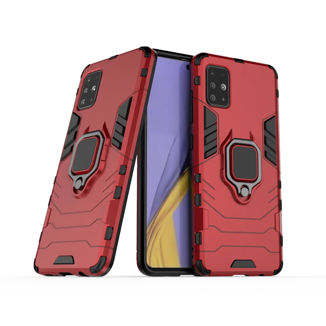 Гибридный бронированный чехол подставка с кольцом 1 шт./лот 2 в для Samsung S20 Plus Ultra S10
