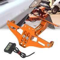 for rc8 rc8r rc125 rc200 2009 2010 2011 2012 2013 2017 motorcycle adjustable angle license number plate frame holder bracket
