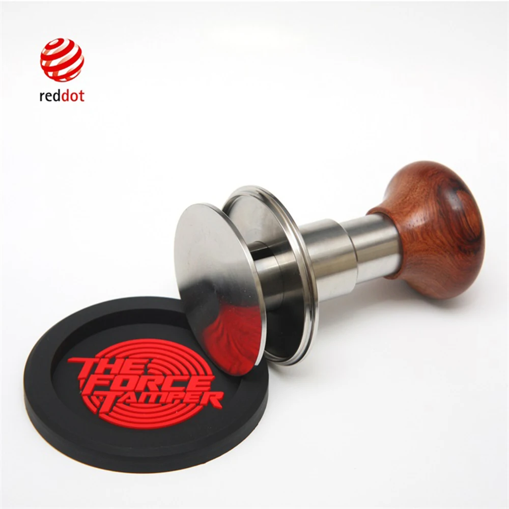 The Force Tamper-Herramienta de prensa de caf&eacute; de acero inoxidable, herramienta niveladora de polvo, martillo de polvo-1