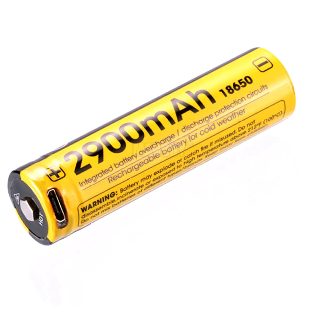 2021 NITECORE NL1829RLTP 18650 морозостойкие USB Порты и разъёмы Перезаряжаемые Li Ion Батарея