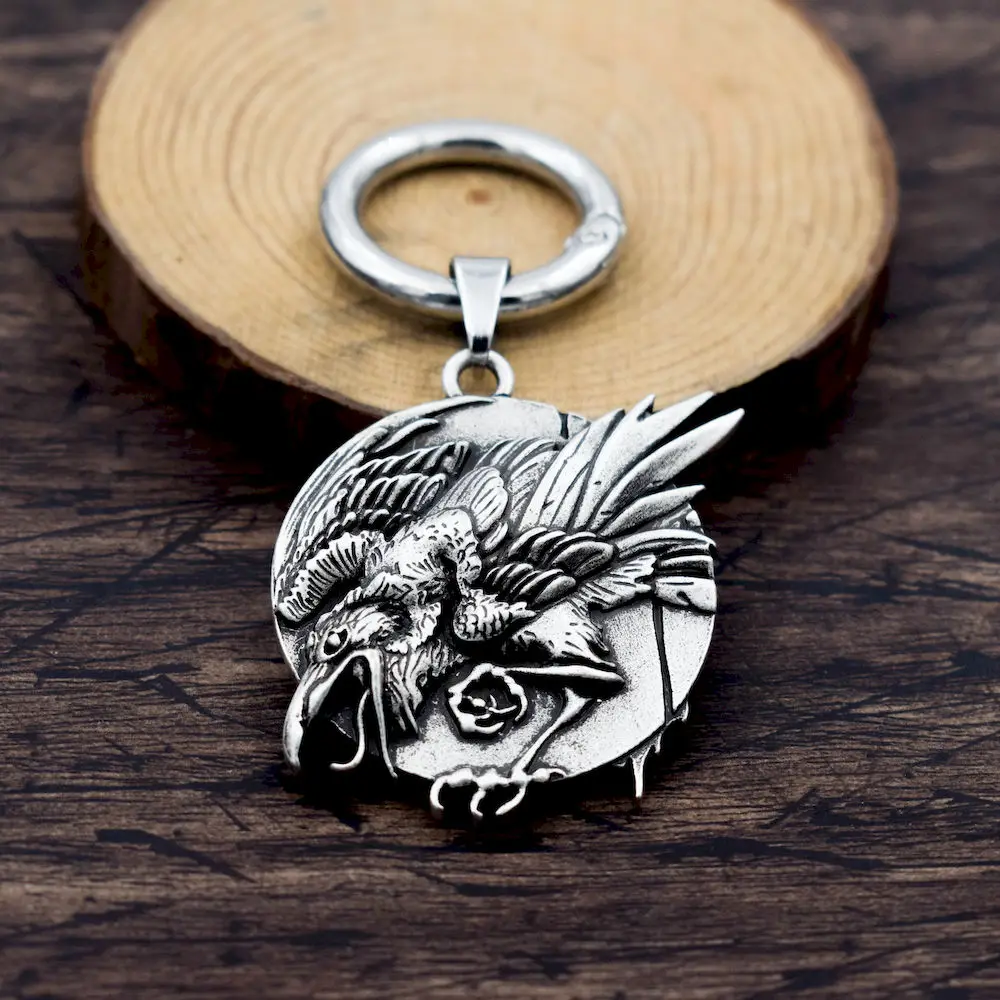 1 шт. брелок viking raven | Украшения и аксессуары