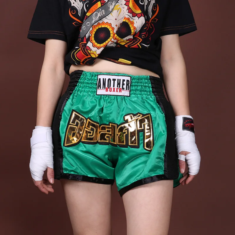 Шорты Muay Thai Мужская боксерская форма для детей ММА Детские Панталоны Muai