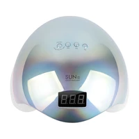 new stly holographic color nail lamp 48w lamp for drying nails uv led gel polish dryer manicure lamp led nail art tools