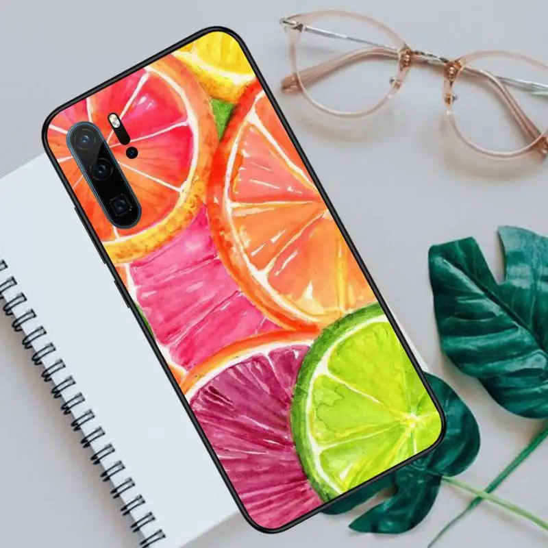 

fruit Orange pineapple kiwi Phone Case For Huawei honor Mate P 9 10 20 30 40 Pro 10i 7 8 a x Lite nova 5t