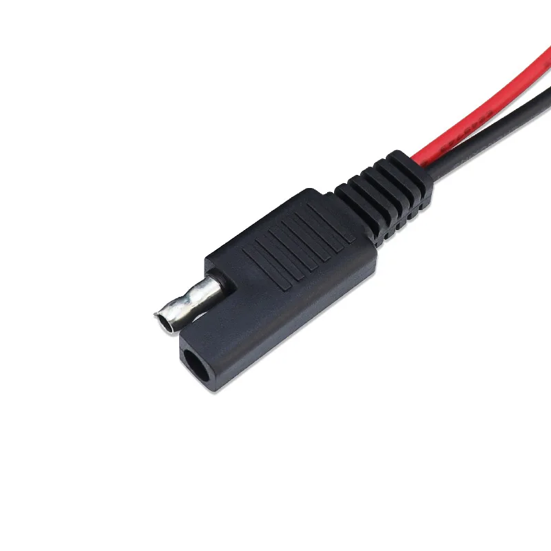 2 шт. Удлинительный кабель 18AWG SAE 2-контактный быстроразъемный штекер 10 А панель