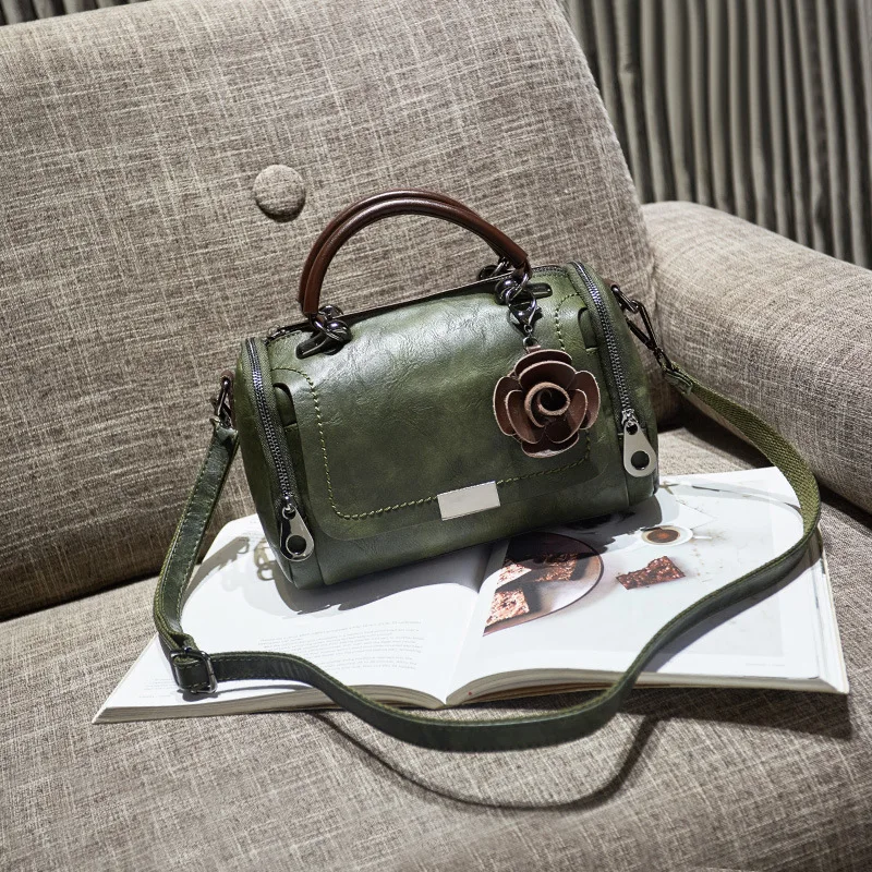 1 шт. кожаные женские сумки новинка 100 сумка на одно плечо из мягкой кожи стильная