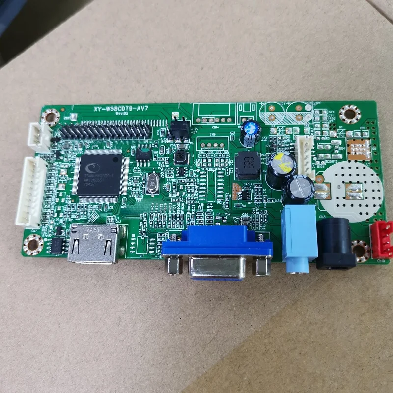Плата драйвера hdmi-lvds плата VGA-адаптер LVDS ЖК-экрана HD с аудио | Компьютеры и офис