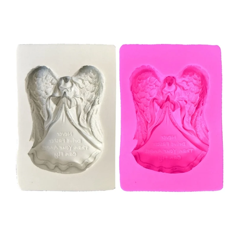 

Angel Epoxy Resin Silicone Mold Angel Emboss Silicone Mold Angel Cake Decor Mold