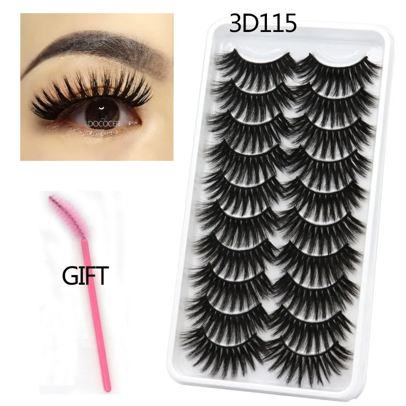 Ресницы из натуральной норки 8-25 мм 3 шт. | Красота и здоровье