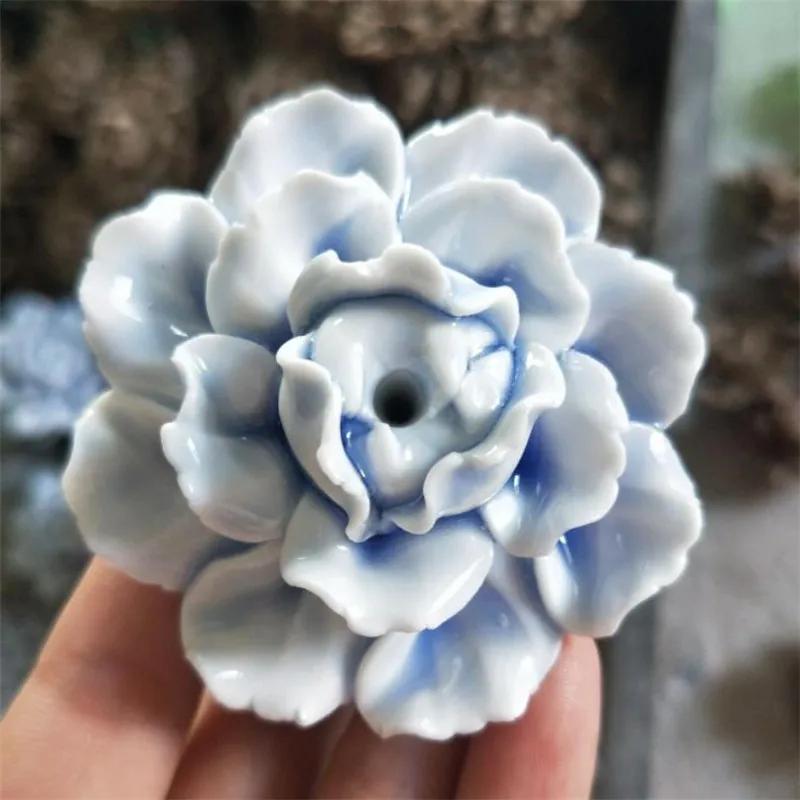 Керамическая курильница ручной работы креативный держатель для благовоний в