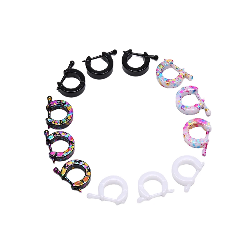 

2Pcs Punk Gifts Nipple Rings Nipple Ring Barbell Body Piercing Jewelry Women