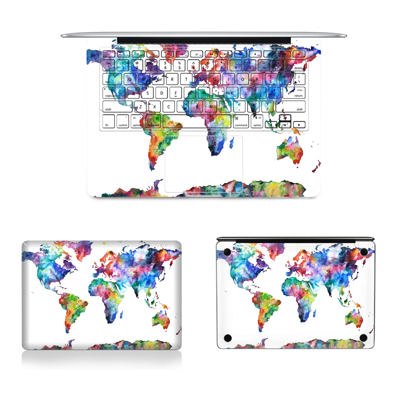 Виниловая наклейка для Apple MacBook 2021 Air 13 3 A2337 Pro A2289 A2251 A2159 A1989 17 A1297 цветная защитная