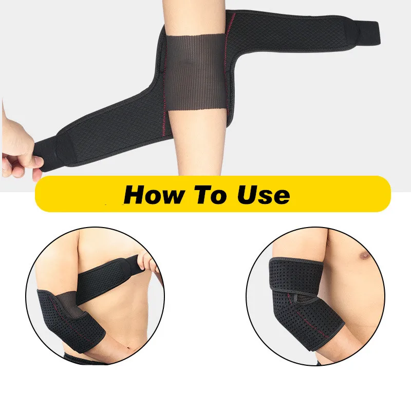 1 шт. Регулируемый Неопреновый бандаж для локтя дышащий протектор рук Спортивная