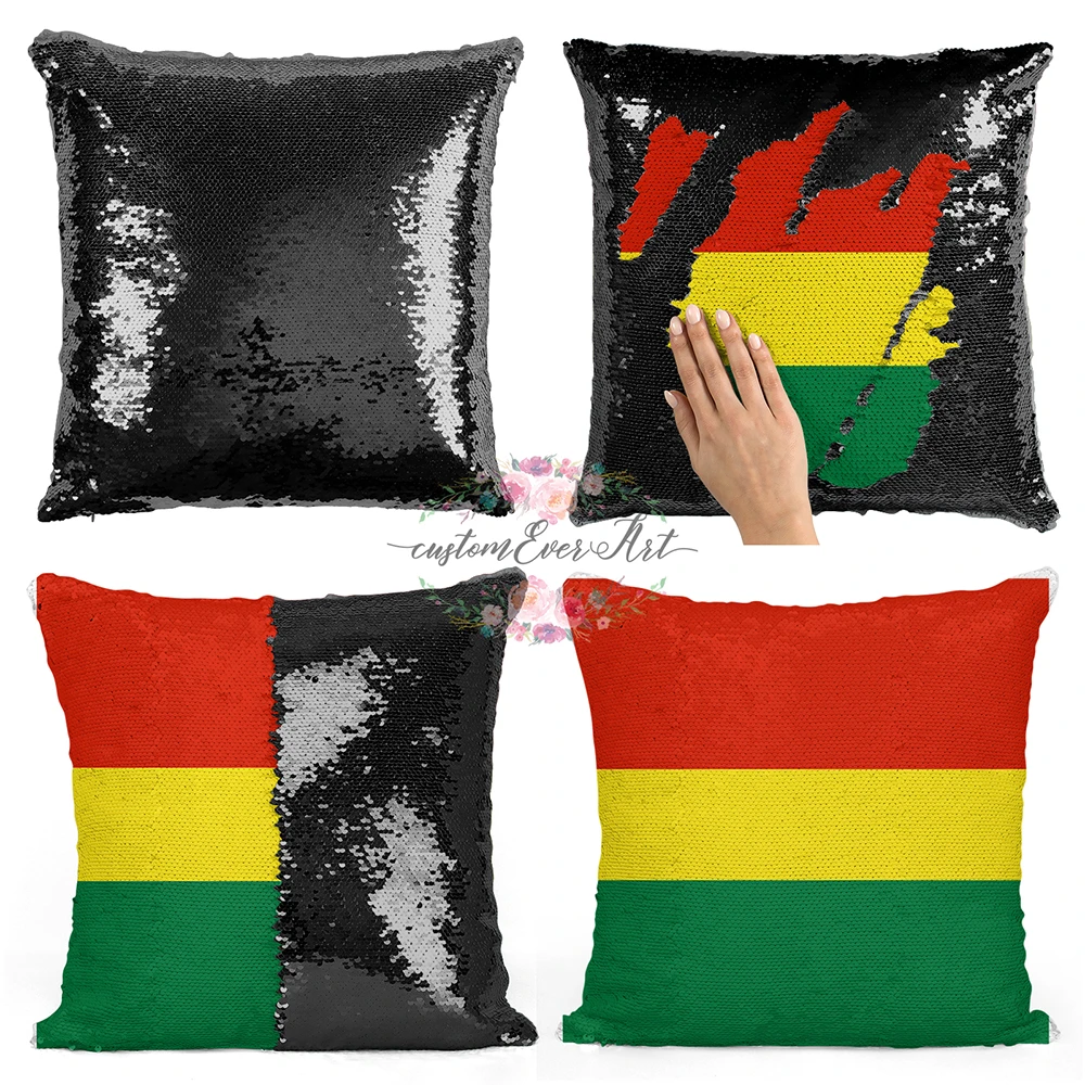 Боливия персонализированные пользовательские изображения подушка крышка